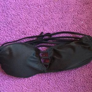 Hollister caged bikini bandeau